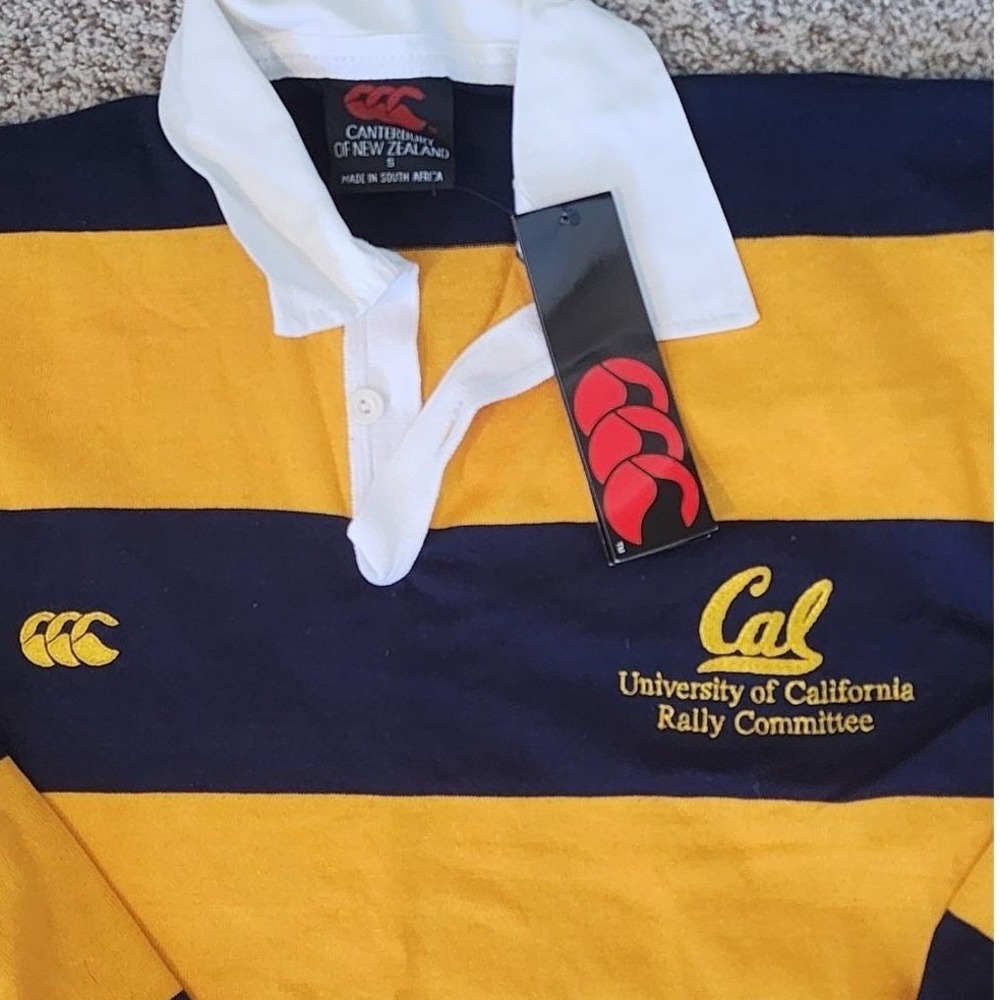 🔥VTG Canterbury Cal UC Berkeley Shirt NWT collegiate DEADSTOCK Y2K 90's Bears